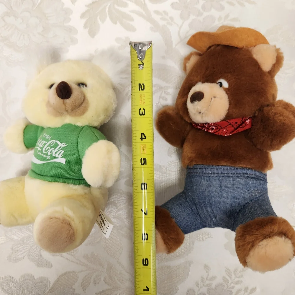 Whatabear Grrr Promotional Bear Plush - Cowboy Hat/Bandanna & Coca Cola Koala